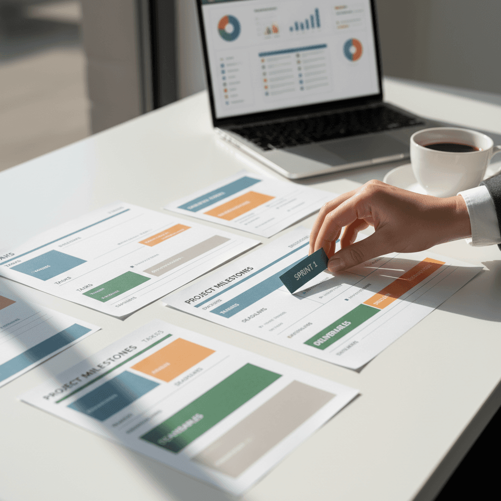 Detailed implementation roadmap and timeline document